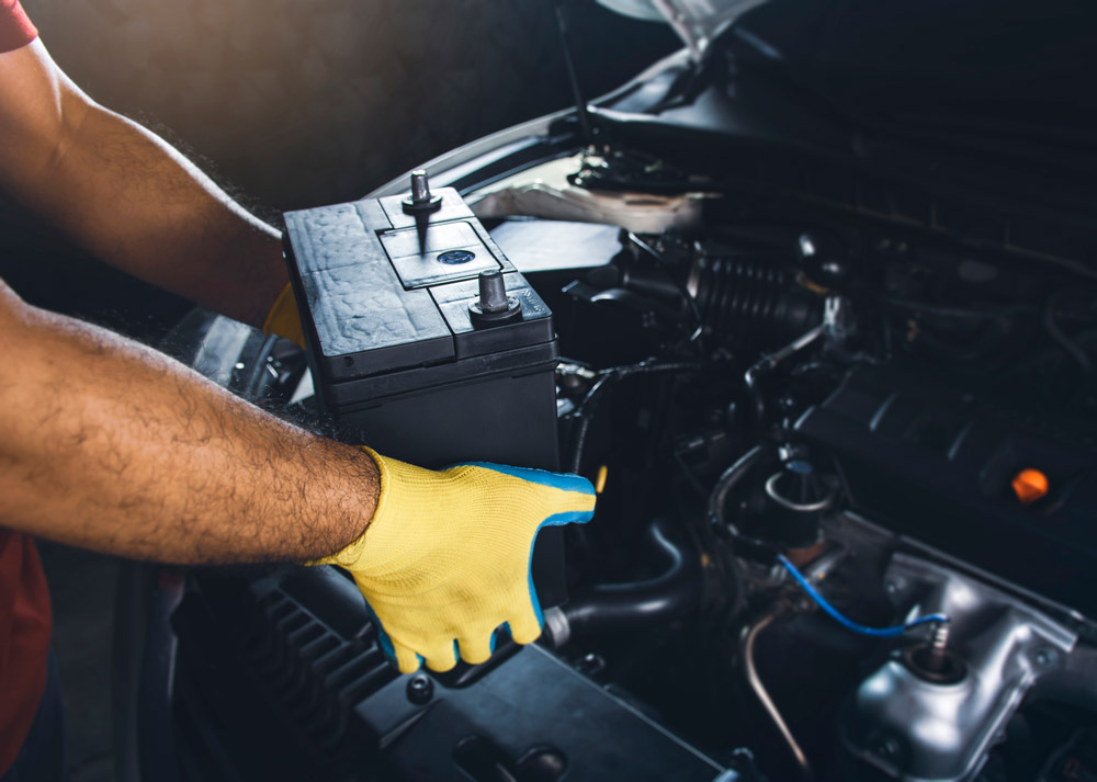 Car battery replacement